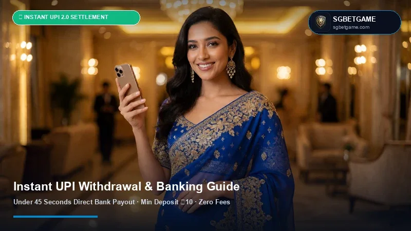 Sgbetgame Instant UPI Withdrawal & ₹20 INR Deposit Tutorial